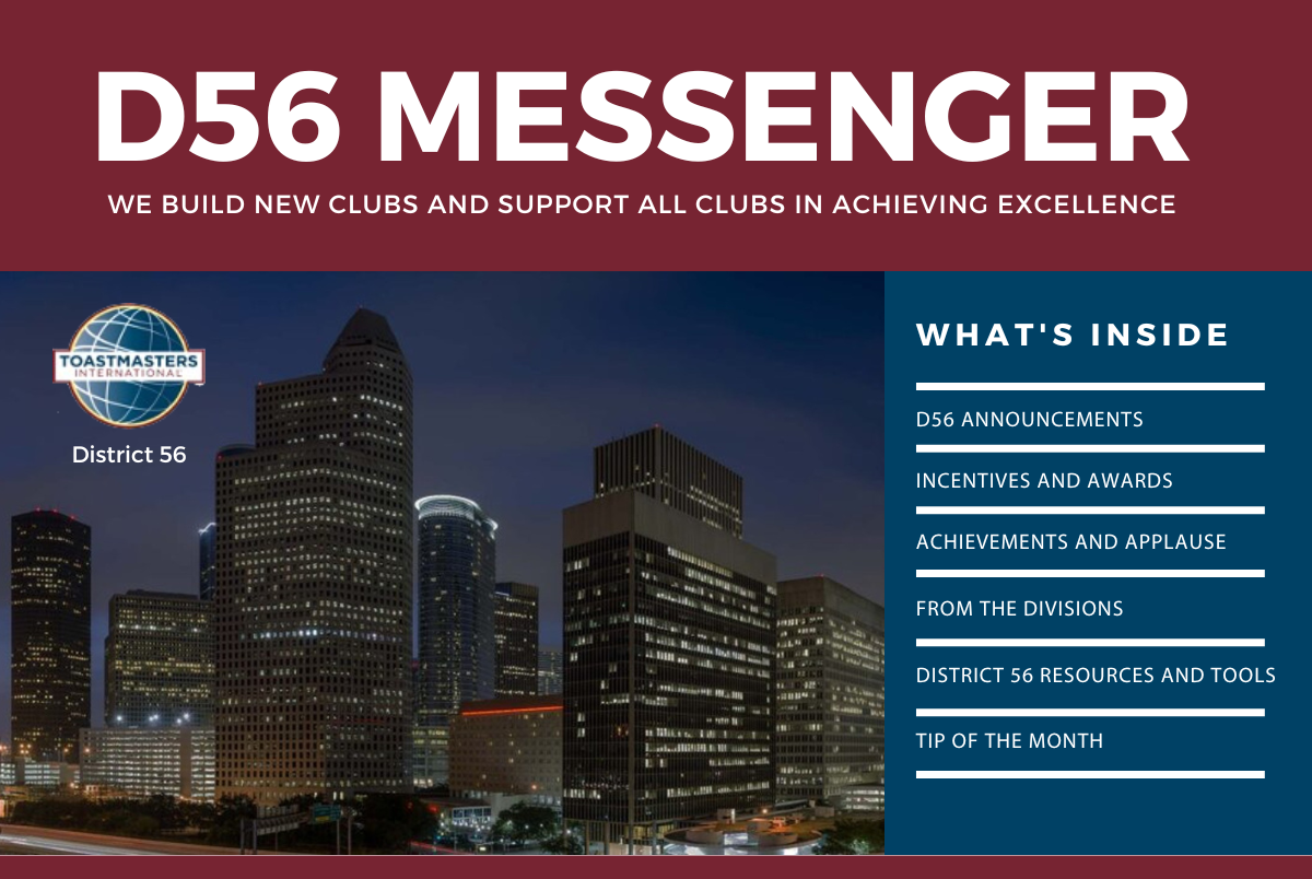 District 45 Messenger Newsletter Header